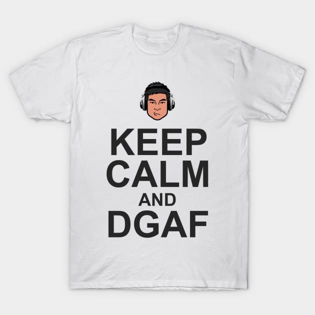 Keep Calm and DGAF T-Shirt by roypalaboyph